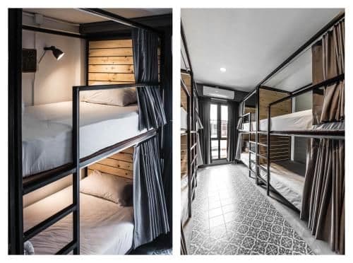 Bed in 8-Bed Mixed Dormitory Room
