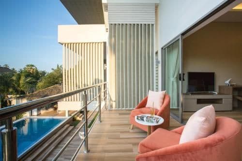 Deluxe Five-Bedroom Pool Villa with Sea View