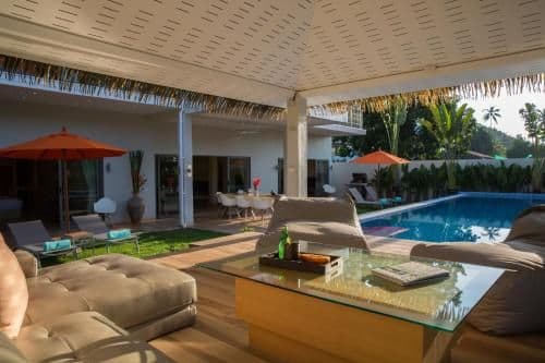 Deluxe Five-Bedroom Pool Villa with Sea View