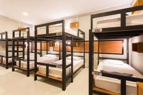 Bunk Bed in Female Dormitory Room