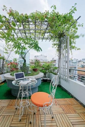 Double Room with Terrace + Free Laundry