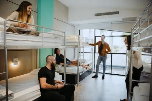 Bed in 8-Bed Mixed Dormitory Room