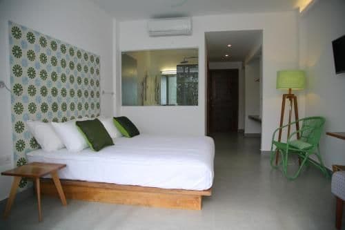 Superior Double Room with Balcony and Garden View