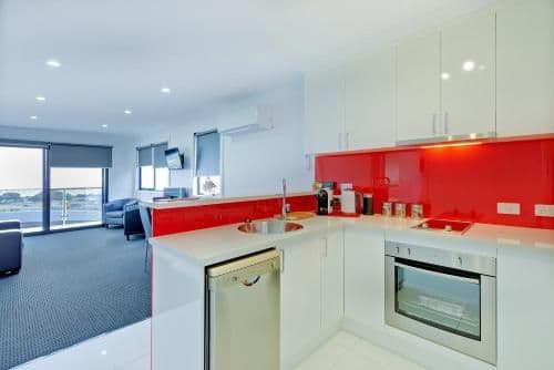 Ocean Apartment two bedroom upstairs with balcony & view