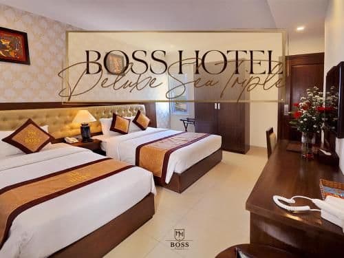 Deluxe Double or Twin Room with Partial Sea View
