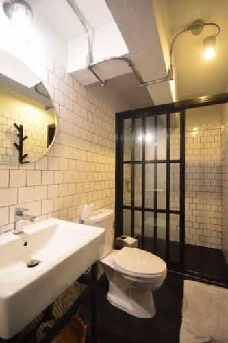 Family Room with Shared Bathroom