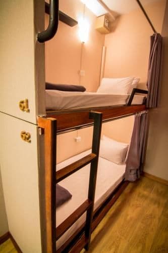 Bunk Bed in Male Dormitory Room