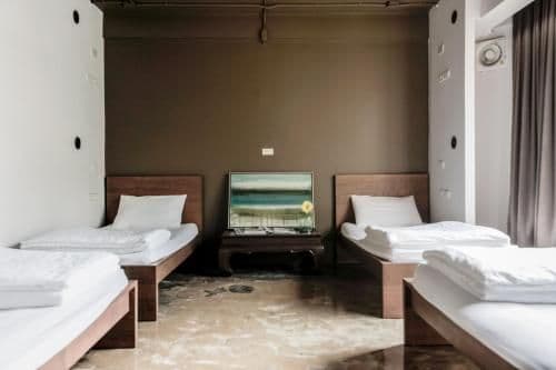 Family Room with Shared Bathroom