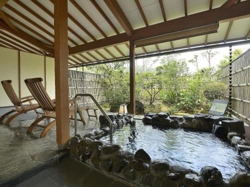 Suite Room with Open-Air Bath and Garden - In-Room Dinner Included