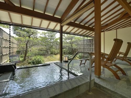 Suite Room with Open-Air Bath and Garden - In-Room Dinner Included