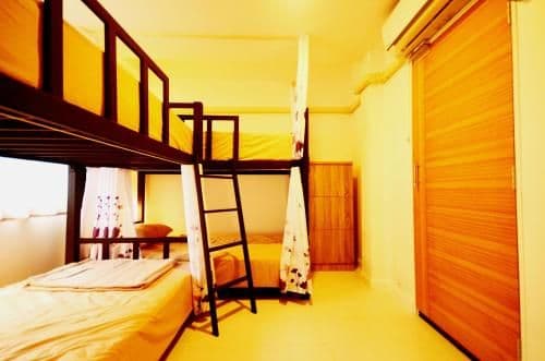 Bed in 6-Bed Mixed Dormitory Room