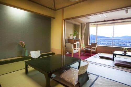 Japanese-Style Twin Room with Mount.Fuji View