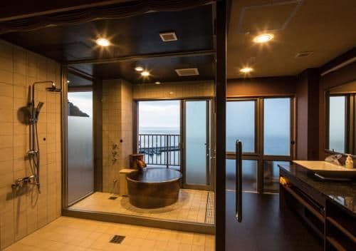 Twin Suite with Tatami Area and Open-Air Bath - Ocean View - High Floor