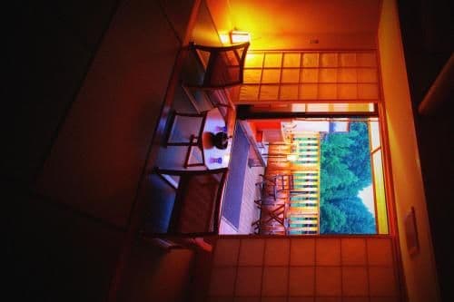 Japanese-Style Room with Open-Air Bath