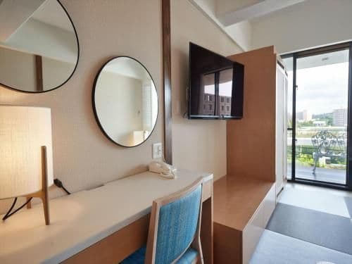 Room with Tatami Area with Mountain View