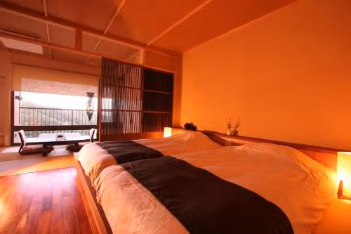 Twin Room with Private Open-Air Bath