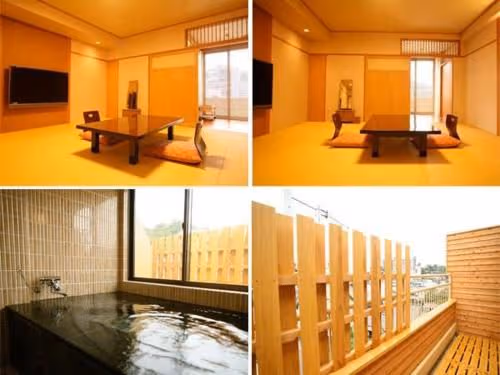 Standard Japanese Style Room with Open Air Bath