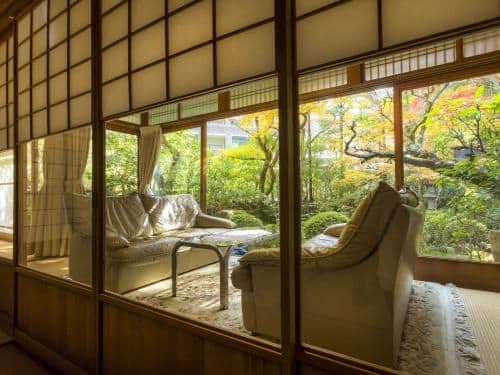Japanese-Style Superior Twin Room with Garden View