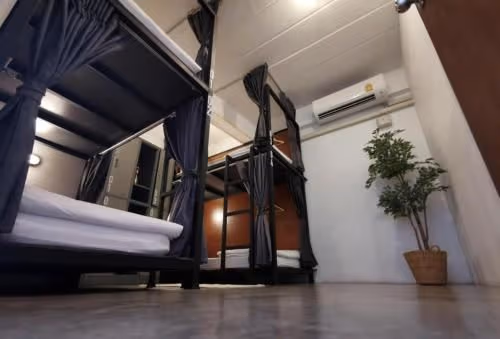 Bed in 4-Bed Female Dormitory Room