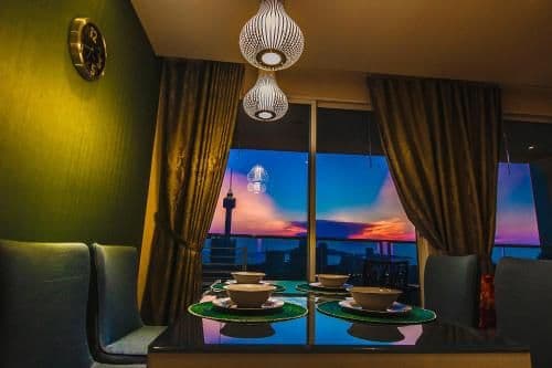 Deluxe Two-Bedroom Apartment with Sea View