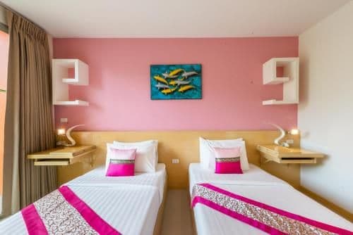 Twin Room with Pool View