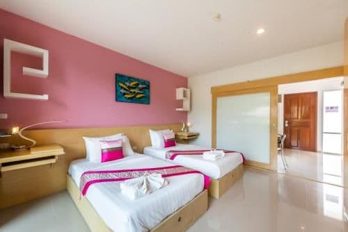 Twin Room with Pool View