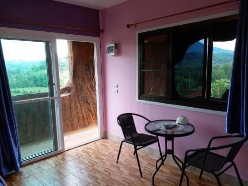 Family Room with Mountain View