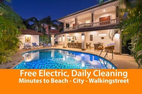 Waree all inclusive 5 min from Beach Walking street Waree all inclusive 5 min from Beach Walking street