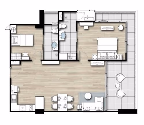 Two-Bedroom Apartment