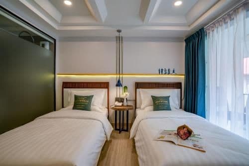 Twin Room with Pool View