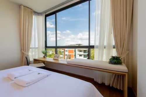 Connecting Rooms with Two Bedrooms