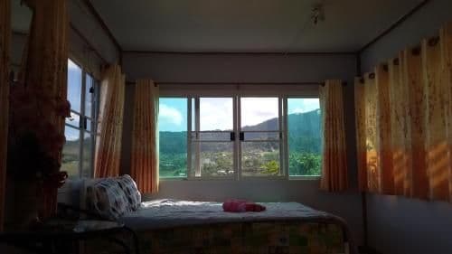 Family Room with Mountain View