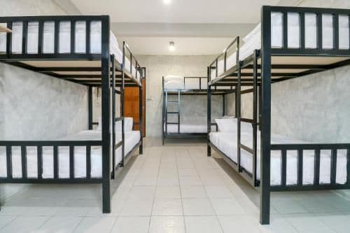 Bed in 6-Bed Mixed Dormitory Room
