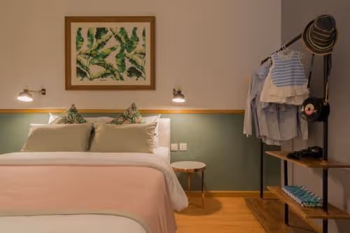 Connecting Two-Bedroom Suite with Private External Bathroom