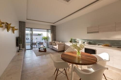 Studio with Pool View