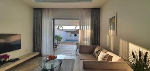 Studio with Pool View