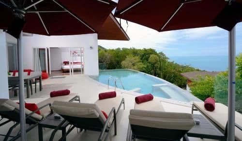 Three-Bedroom Villa with Sea View