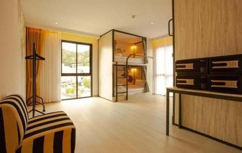 4-Bed Mixed Dormitory Room