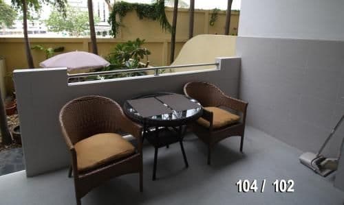 Deluxe Apartment with Private Garden - 102