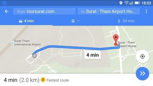 Suratthani Airport Hostel1