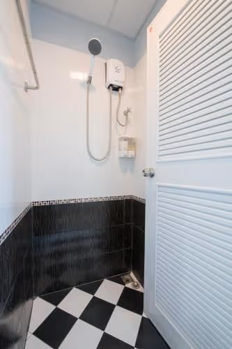 Single Room with Shared Shower and Toilet