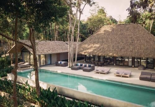 Four-Bedroom Oceanview Pool Villa with Round-Trip Speedboat Transfer