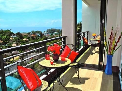 ซีแอนด์สกาย 2 เบดรูมอพาร์ทเม้นท์ ซีวิวย์ (Sea & Sky Karon 2 bedrooms Apartment Sea View Spa Bath)4