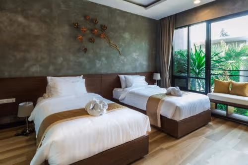 Family Room with Garden View