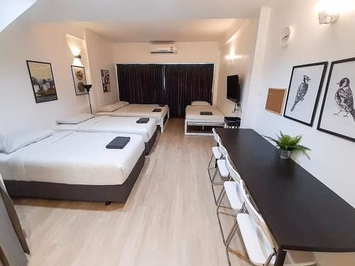 B3 Cosy Studio /5 guests/ Near MRT/full kitchen0