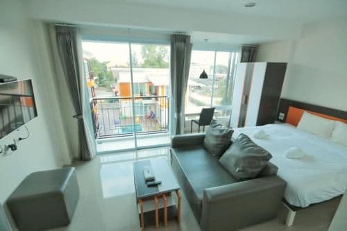 Studio with Pool View