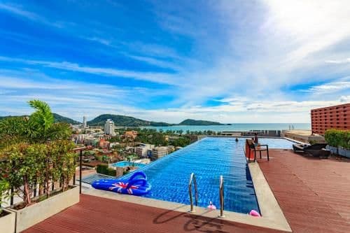 U606 - Convenient Patong apt for 3 ppl, pool & gym U606 - Convenient Patong apt for 3 ppl, pool & gym