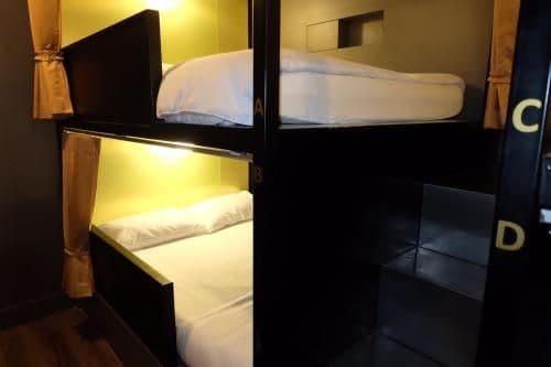 Double Bunk Bed in Mixed Dormitory Room