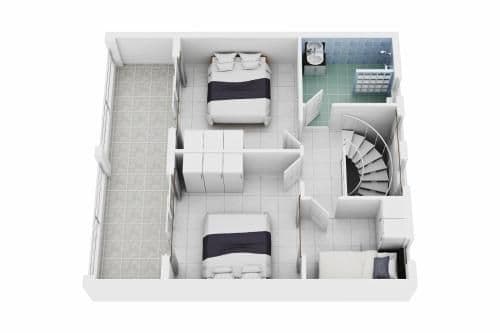 Three-Bedroom House