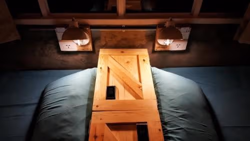 Bed in 8-Bed Female Dormitory Room